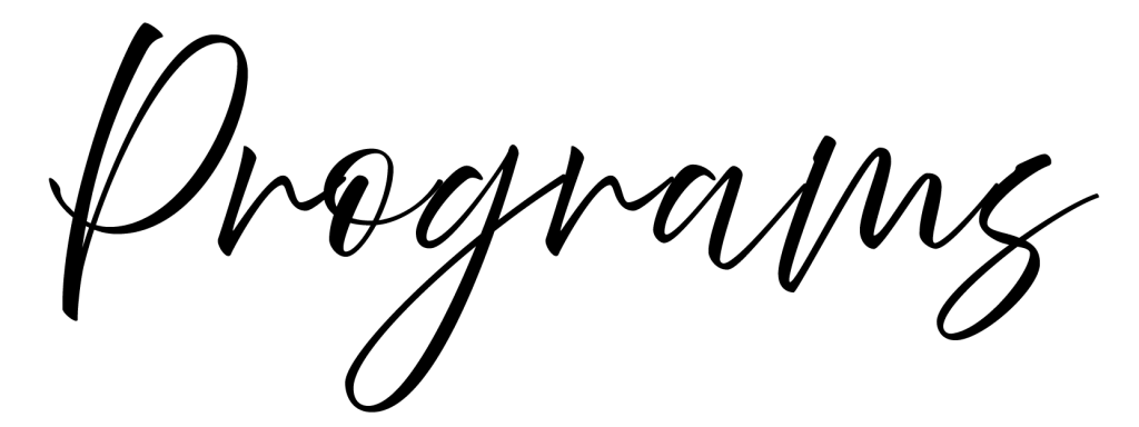 Programs 1